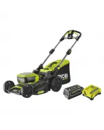 Ryobi ry36lmx46a-150 akkus fűnyíró akkuval és töltővel  akkufeszültség: 36 v akkukapacitás: 1 x 5 ah vágási szélesség: 46 